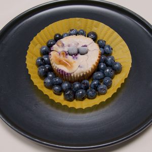 Blueberry Protein Cheesecake