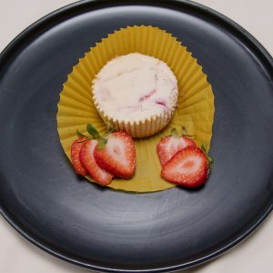 Strawberry Protein Cheesecake