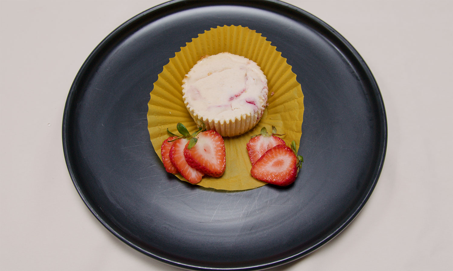 Strawberry Protein Cheesecake